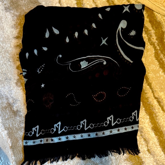 Zadig & Voltaire Bandana Scarf - Picture 3 of 4